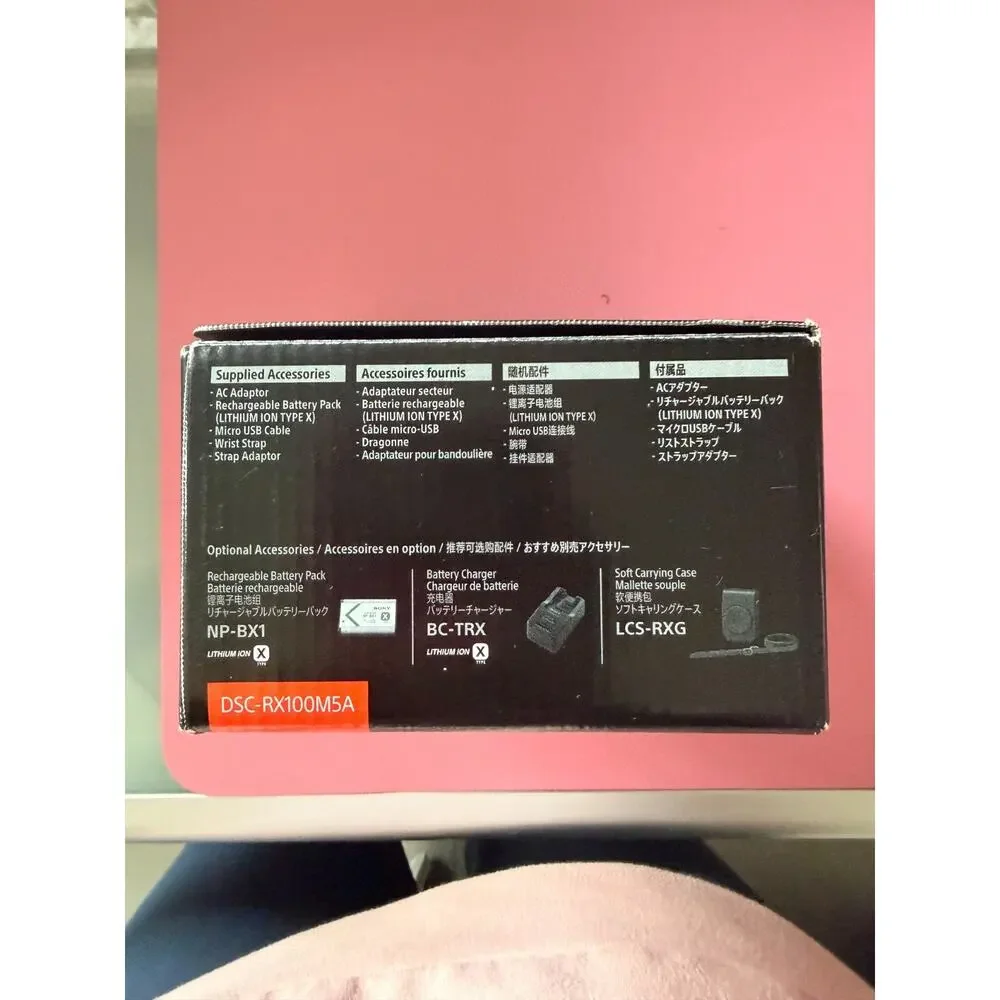 Cyber-Shot DSC-RX100 V Digital Camera NEW IN BOX